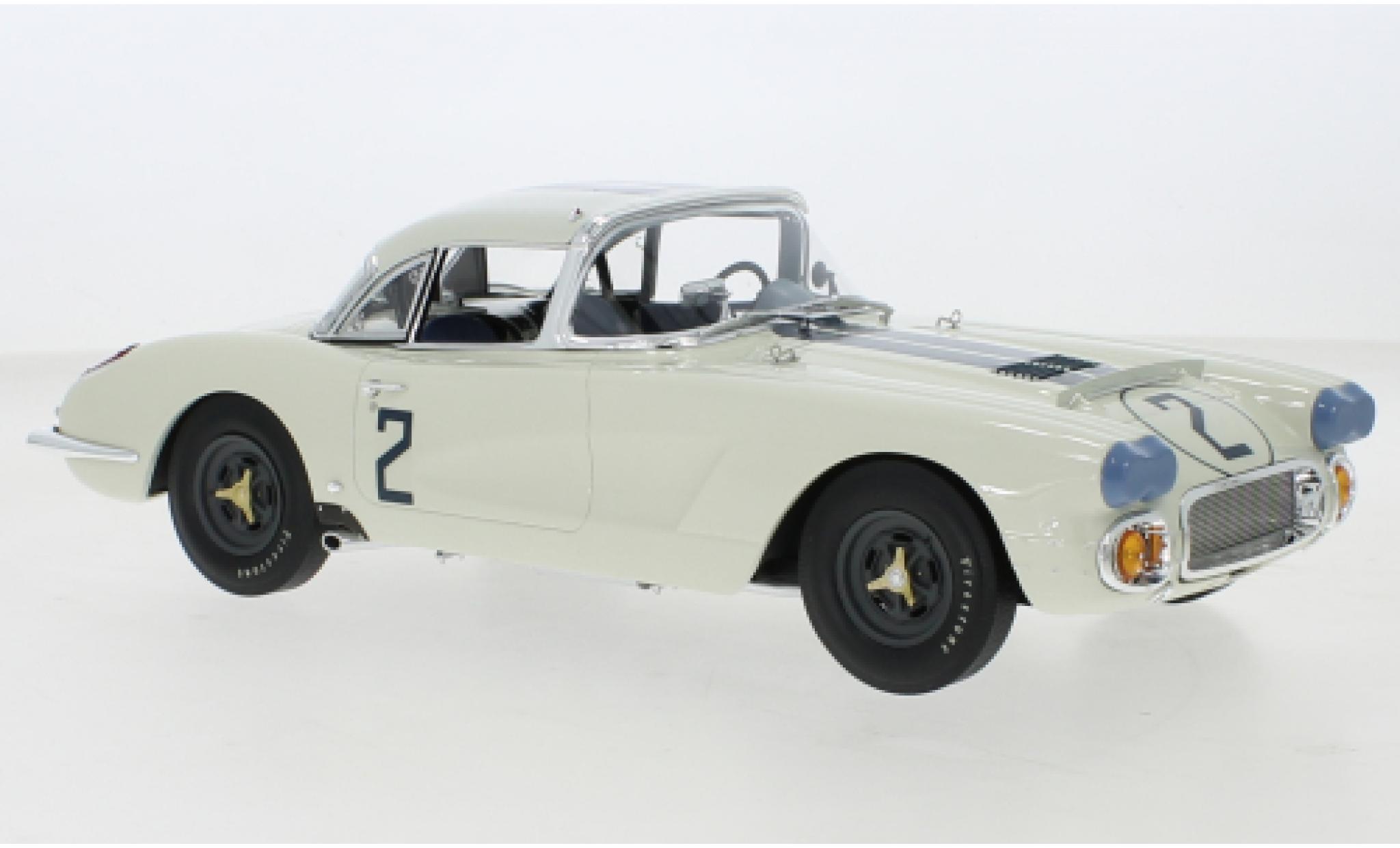 Chevrolet Corvette 1/18 RAR   Real Art Replicas C1 No.2 Briggs S. Cunningham 24h Le Mans 1960 modelauto