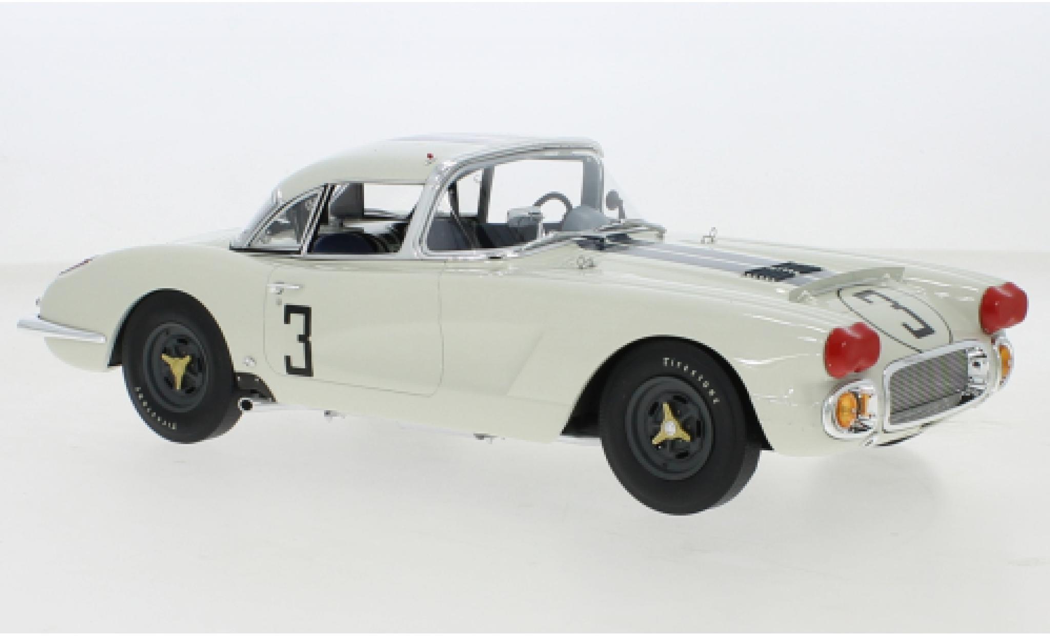 Chevrolet Corvette 1/18 RAR   Real Art Replicas C1 No.3 Briggs S. Cunningham 24h Le Mans 1960 modelauto