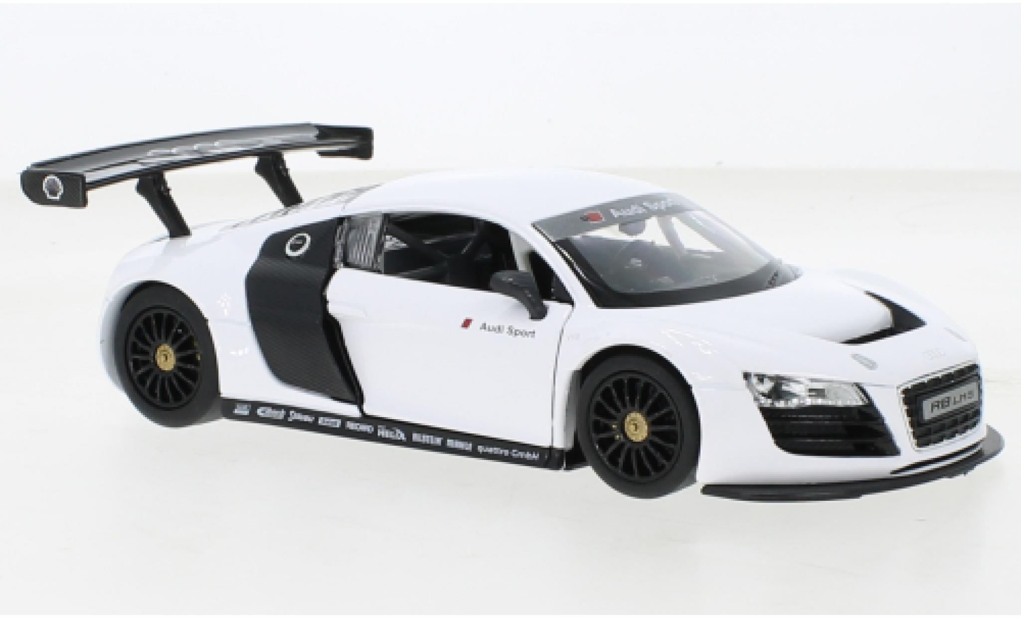 Audi R8 1/24 Rastar LMS wit modelauto