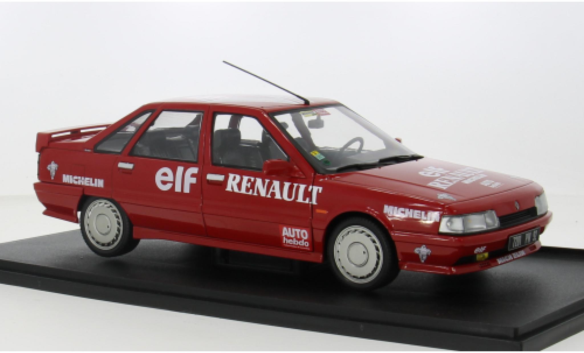 Renault 21 1/18 Solido MK.1 Turbo rood 1:18 modelauto