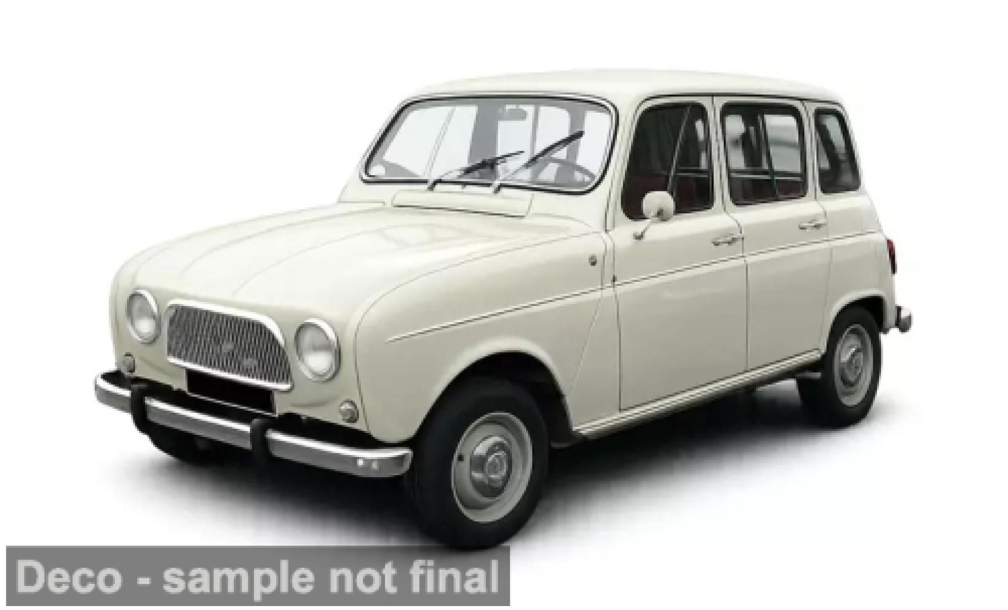 Renault 4 1/18 Norev L beige 1965 1:18 modelauto
