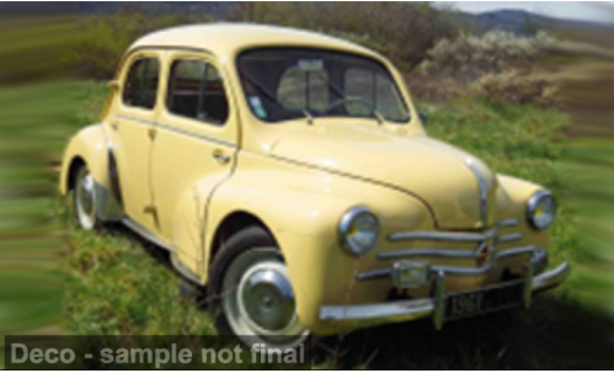Renault 4CV 1/18 Solido beige 1:18 modelauto