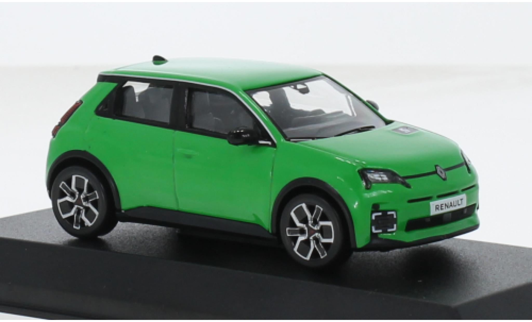 Renault 5 1/43 Norev E-Tech 100% groen 1:43 modelauto