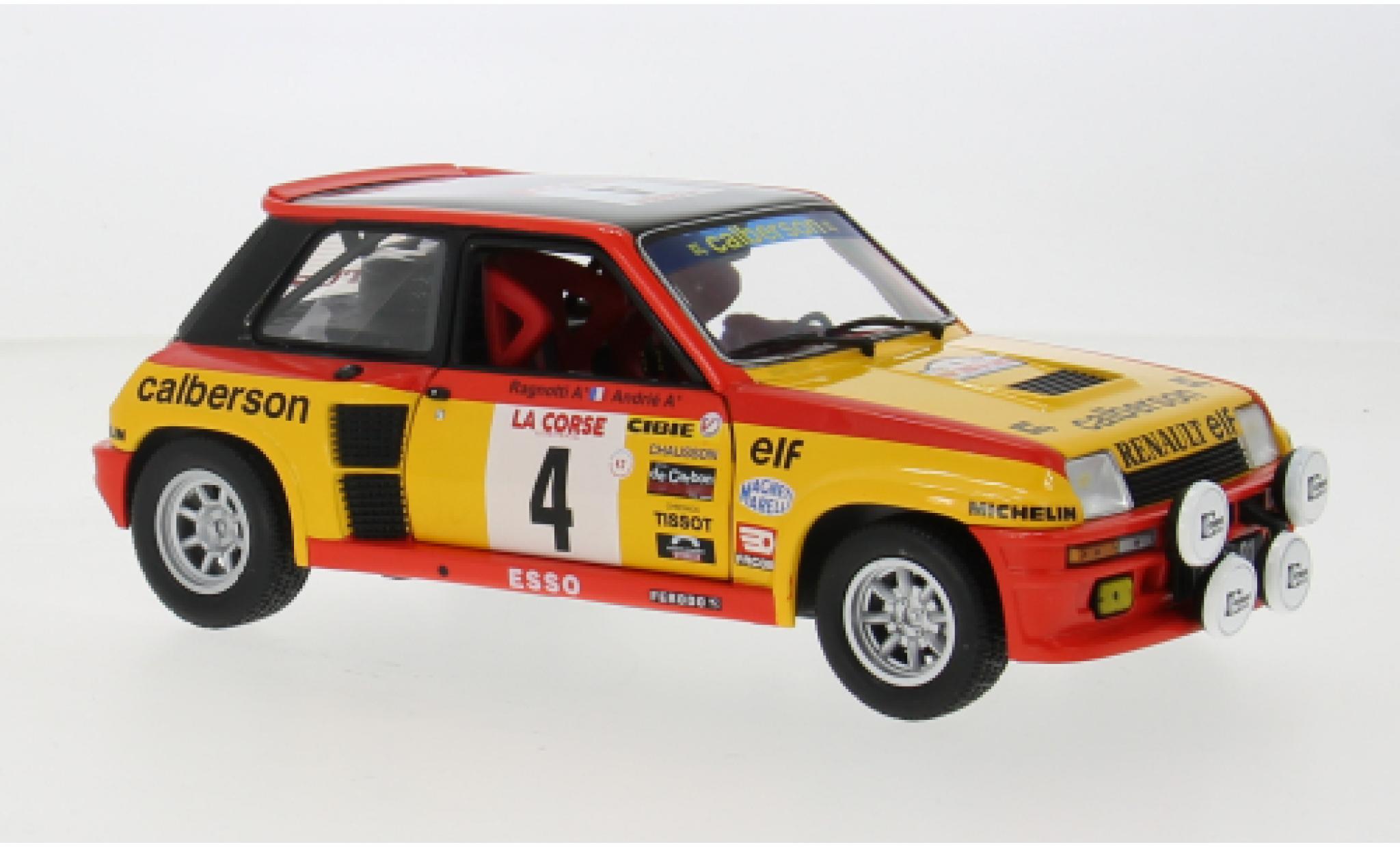 Renault 5 1/18 Solido Turbo #4 1:18 modelauto