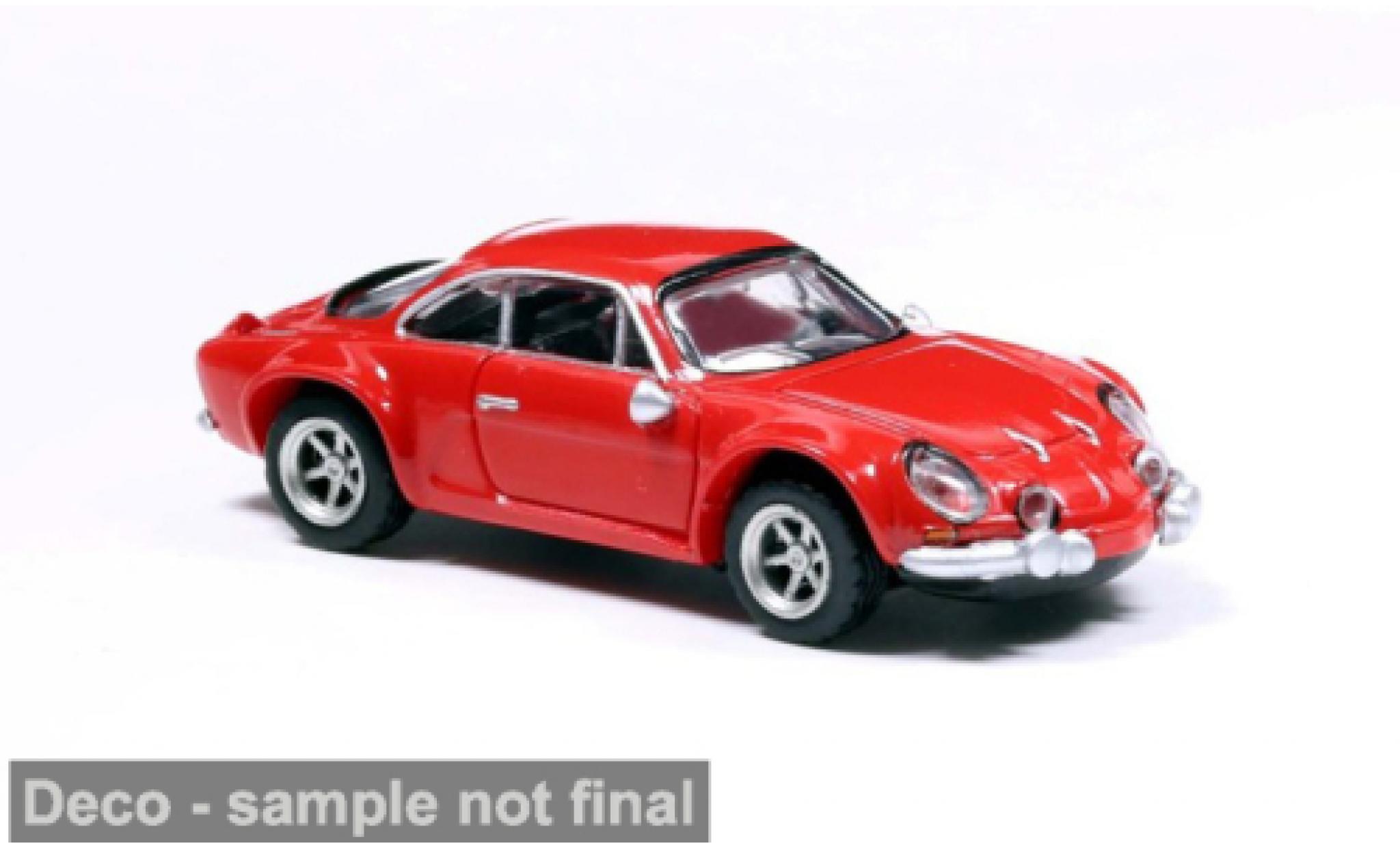 Alpine A110 1/87 Brekina Renault rood 1970 1:87 modelauto