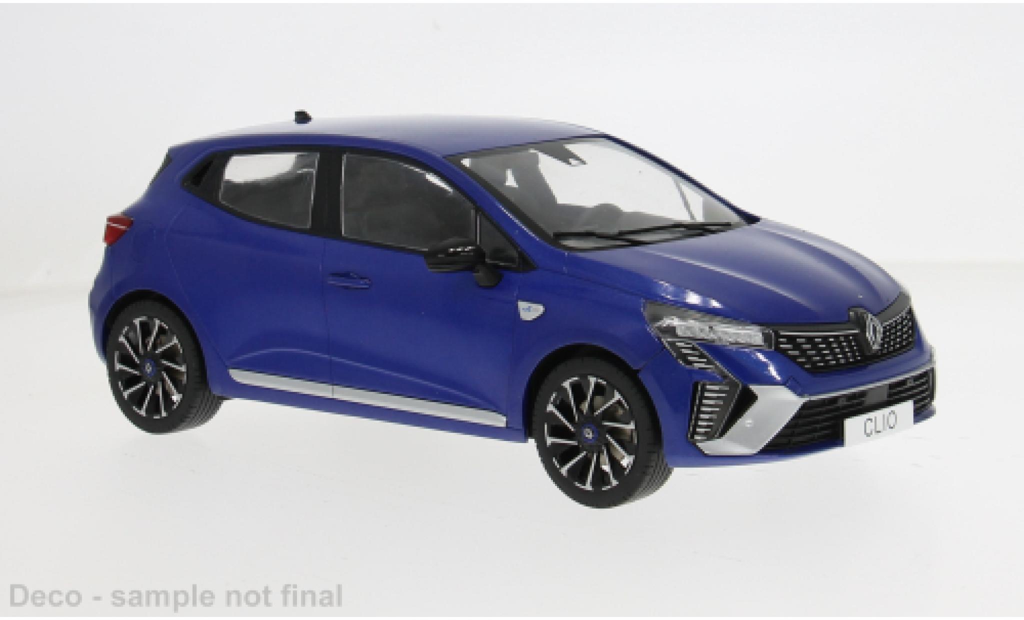 Renault Clio 1/18 MCG blauw 2024 1:18 modelauto