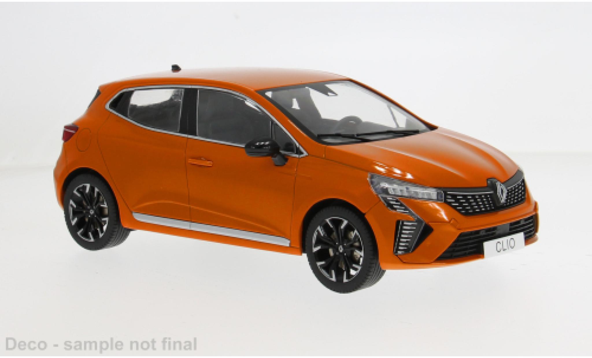 Renault Clio 1/18 MCG oranje 2024 1:18 modelauto