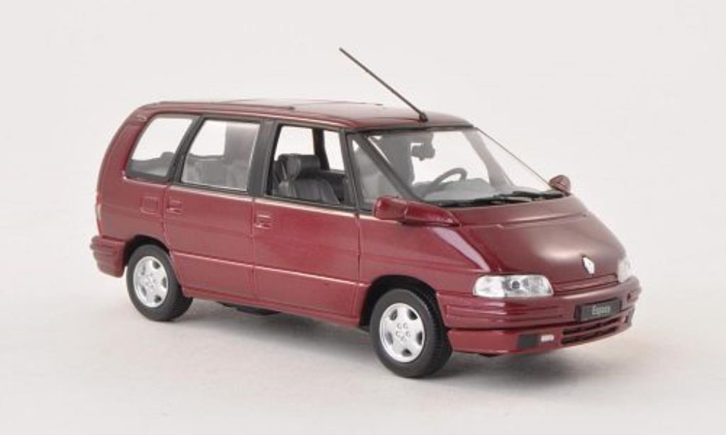 Renault Espace 1/43 Norev rood 1992 modelauto