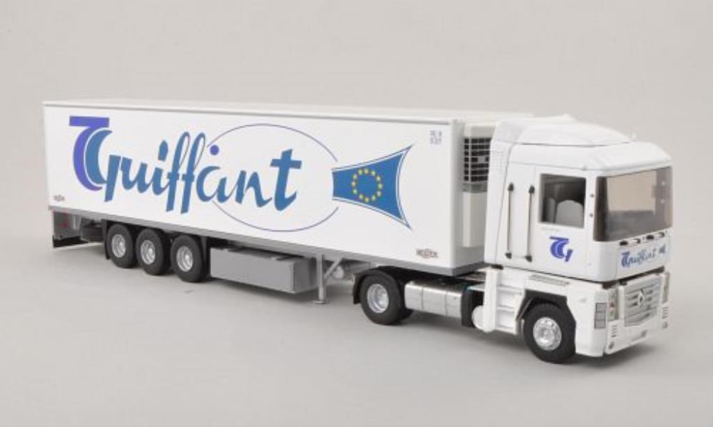 Renault Magnum 1/43 Eligor 4 Transports Guiffant Kuhlkoffer-SZ modelauto