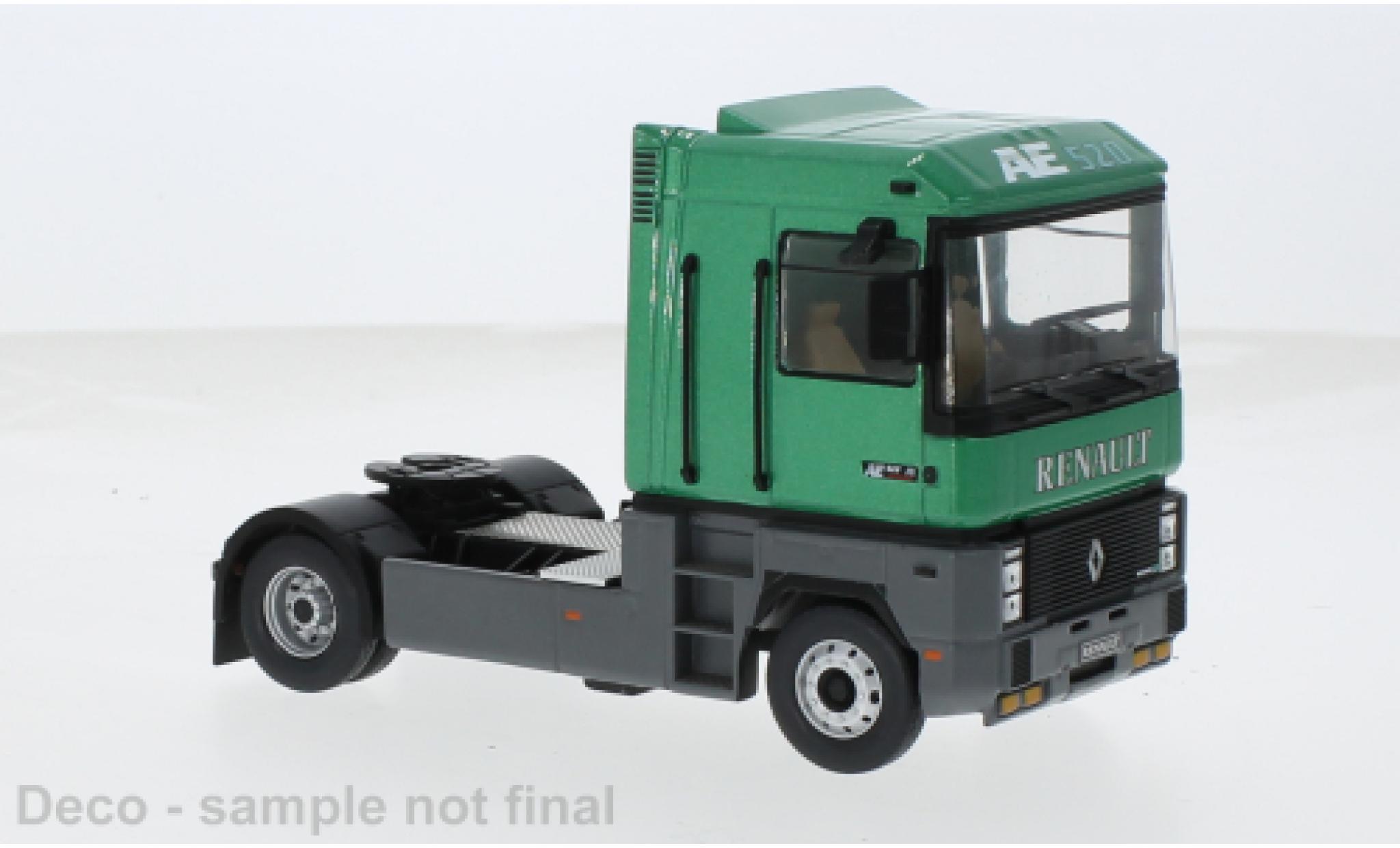 Renault Magnum 1/43 IXO AE 520 groen 1:43 modelauto