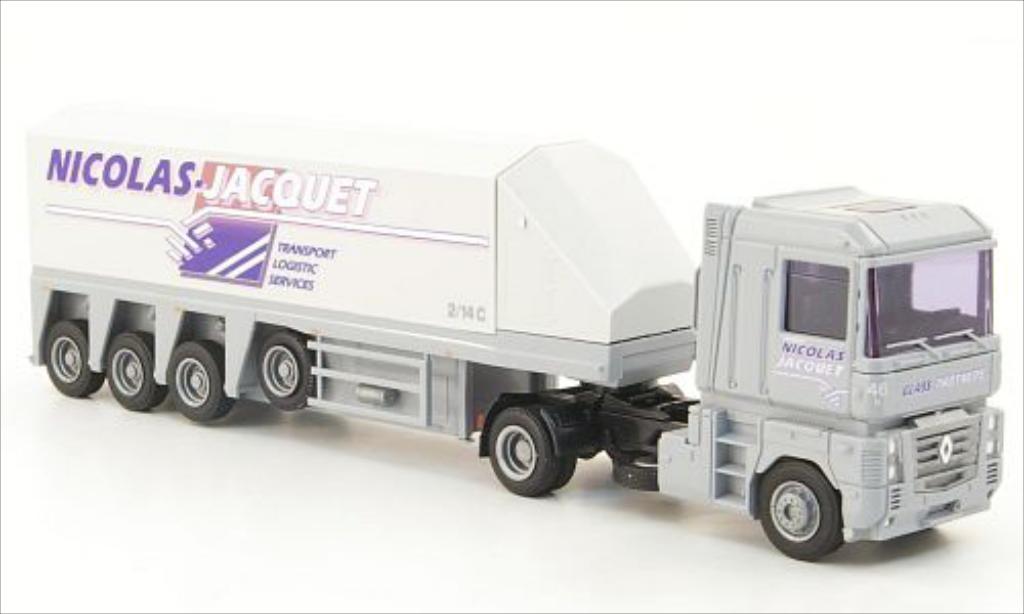 Renault Magnum 1/87 AWM Nicolas Jacquet Innenl.-SZ modelauto