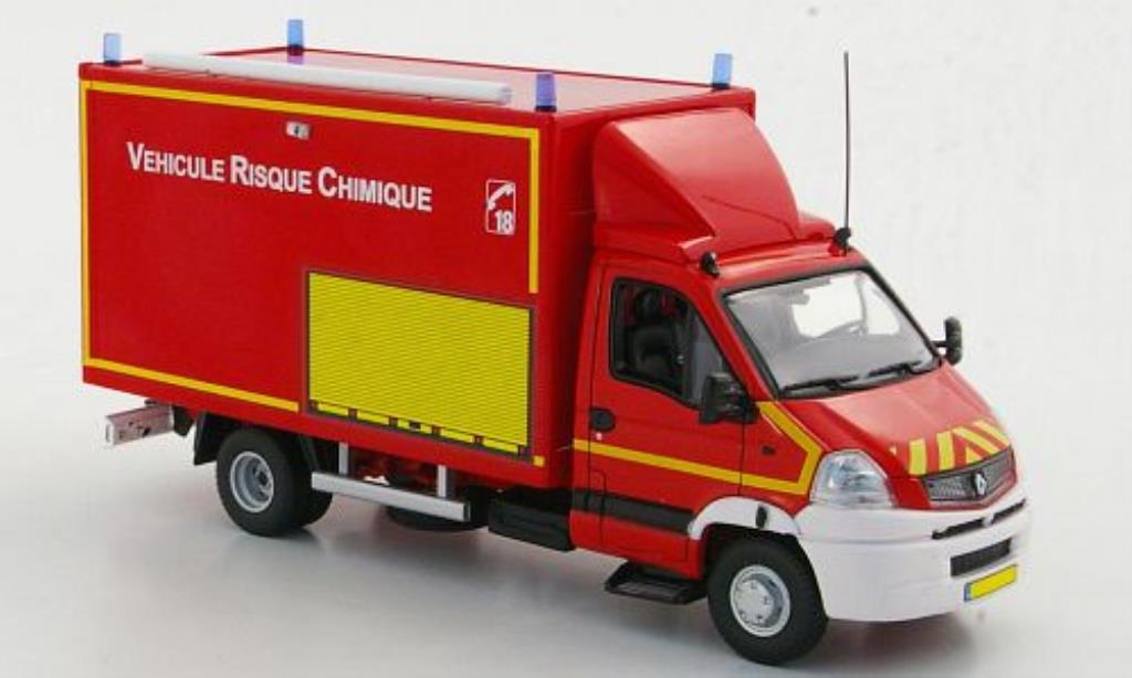 Renault Mascott 1/43 Norev Brandweer - Vehicule Risque Chimique Brandweer (F) 2009 modelauto