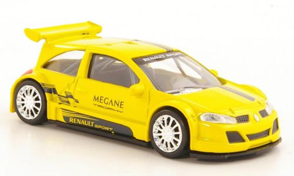 Renault Megane Trophy 1/43 Norev Trophy Sport geel/grijs modelauto