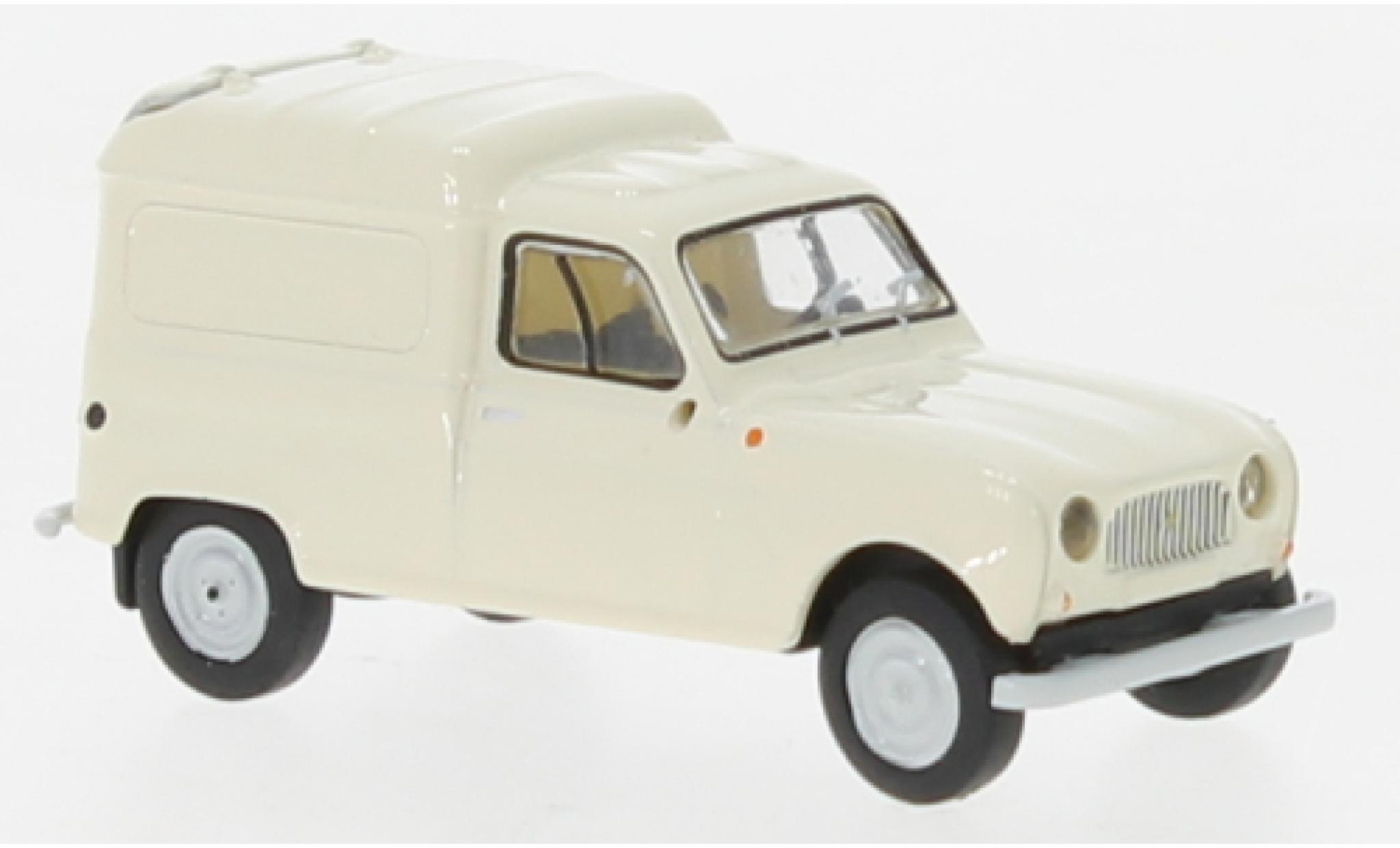 Renault 4 1/87 Brekina R Bestelbusje beige 1961 1:87 modelauto