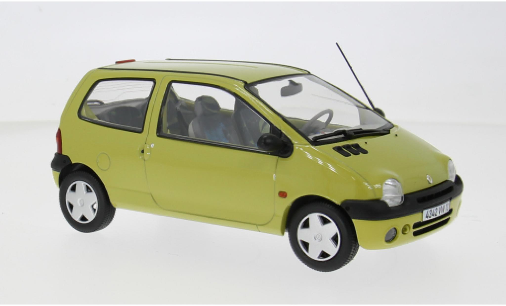 Renault Twingo 1/18 Norev geel 1998 1:18 modelauto