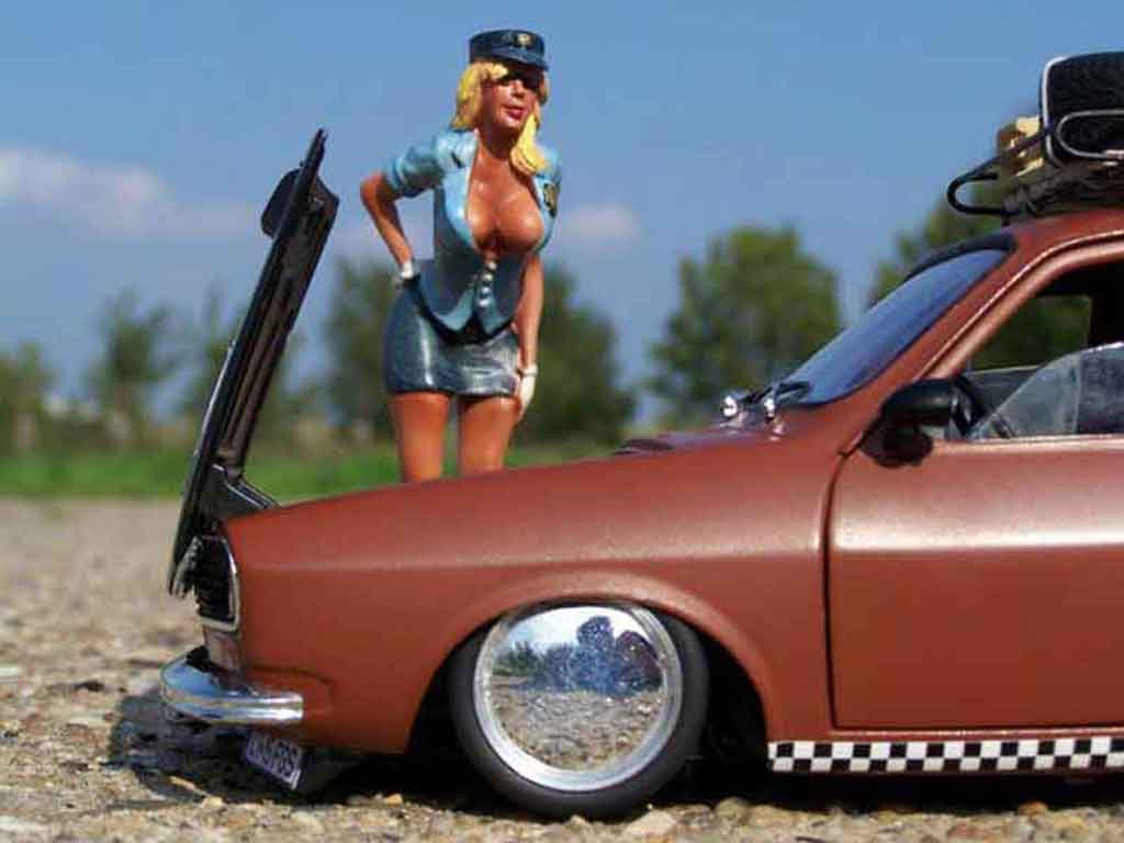 Renault 12 Gordini old school 1/18 Solido
