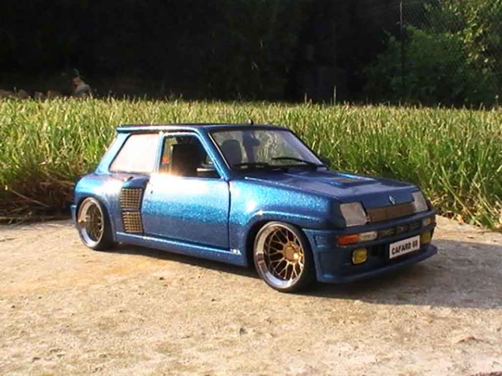 Renault 5 Turbo 1/18 Universal Hobbies Turbo version williams modelauto