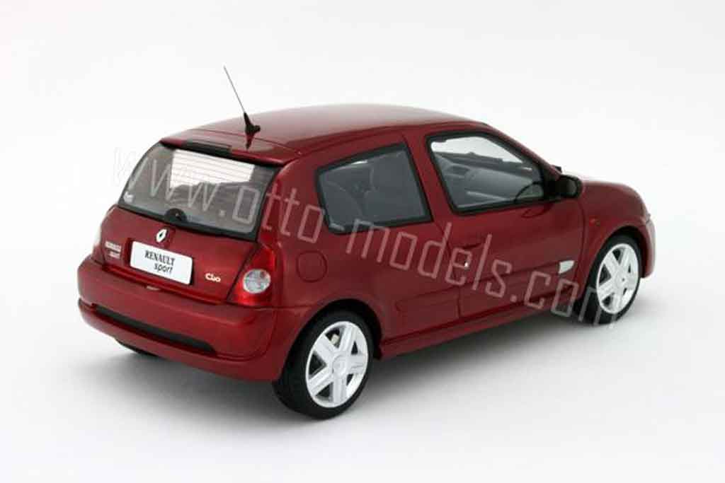 Renault Clio 2 RS phase rood lucifer 2001 1/18 Ottomobile