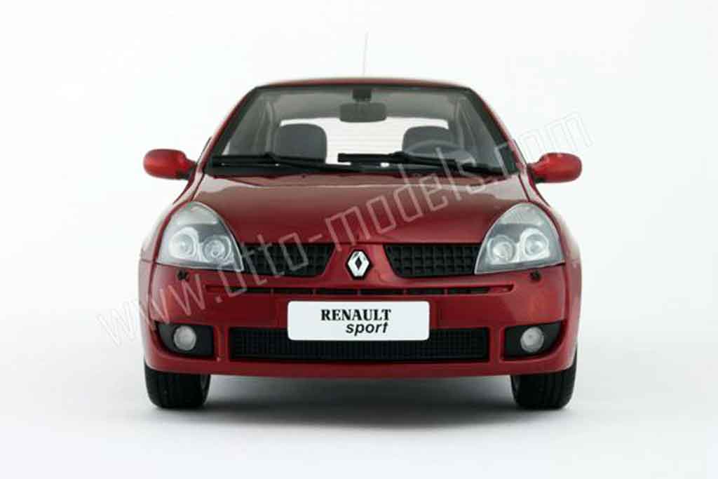 Renault Clio 2 RS phase rood lucifer 2001 1/18 Ottomobile