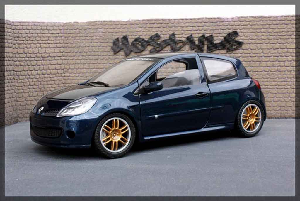 Renault Clio 3 RS 1/18 Solido 3 RS williams modelauto