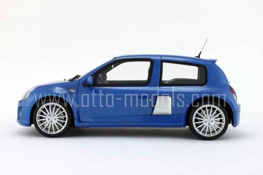 Renault Clio V6 phase 2 blauw 2003 1/18 Ottomobile