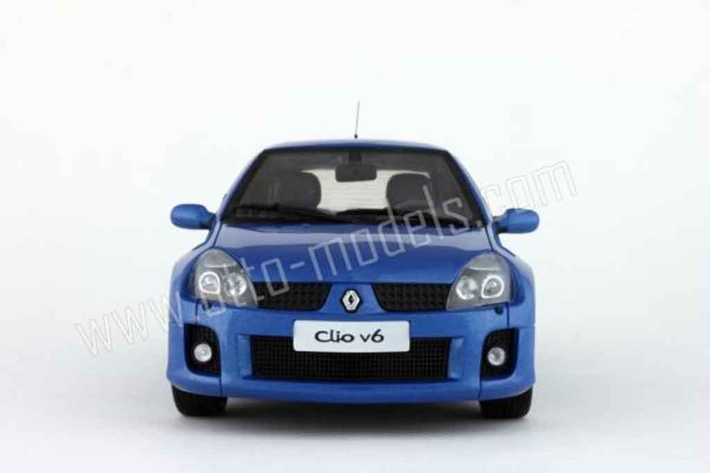 Renault Clio V6 phase 2 blauw 2003 1/18 Ottomobile