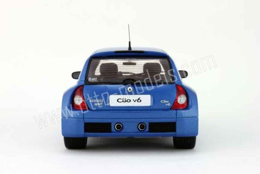 Renault Clio V6 phase 2 blauw 2003 1/18 Ottomobile