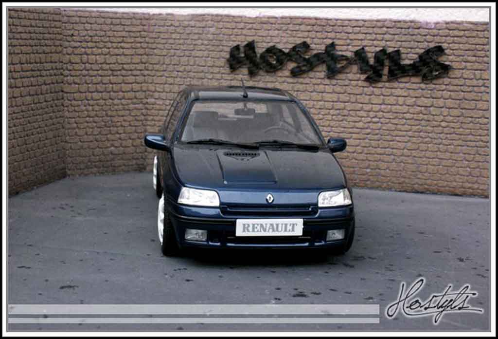 Renault Clio Williams jantes groupe a wit 1/18 Ottomobile