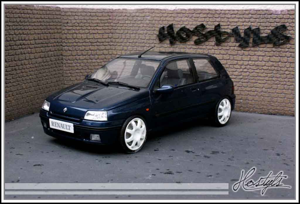 Renault Clio Williams jantes groupe a wit 1/18 Ottomobile