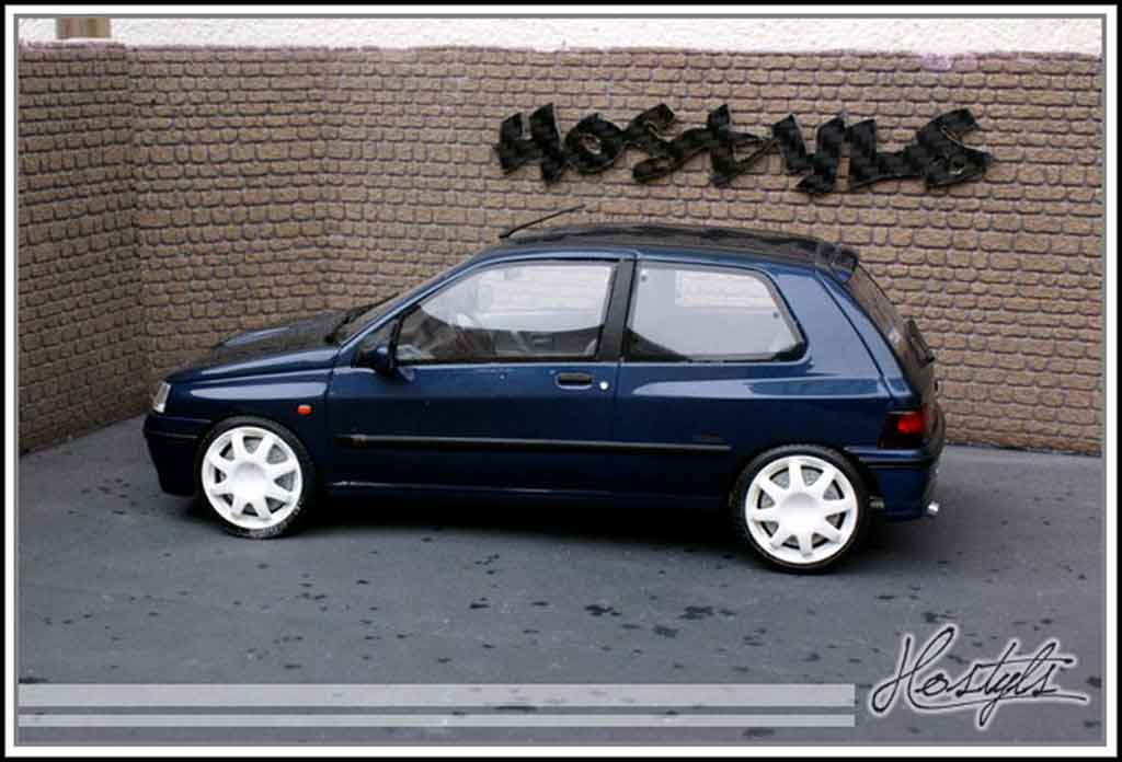 Renault Clio Williams jantes groupe a wit 1/18 Ottomobile