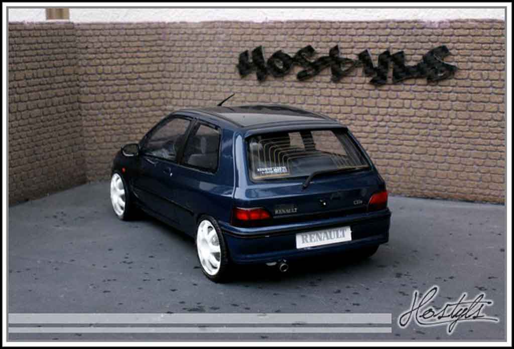 Renault Clio Williams jantes groupe a wit 1/18 Ottomobile