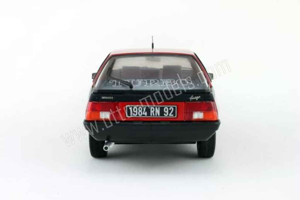 Renault Fuego Turbo phase 2 1983 rood 1/18 Ottomobile