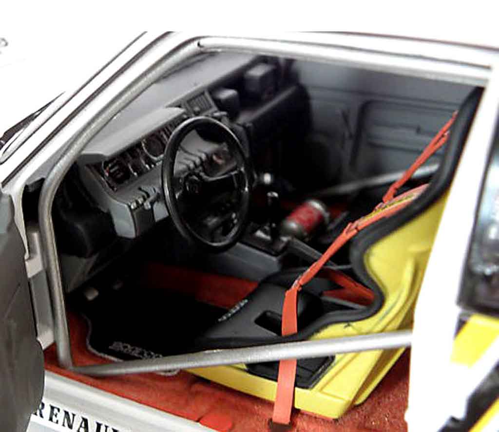 Renault 5 Turbo GT rallye jantes 13 alu 1/18 Norev