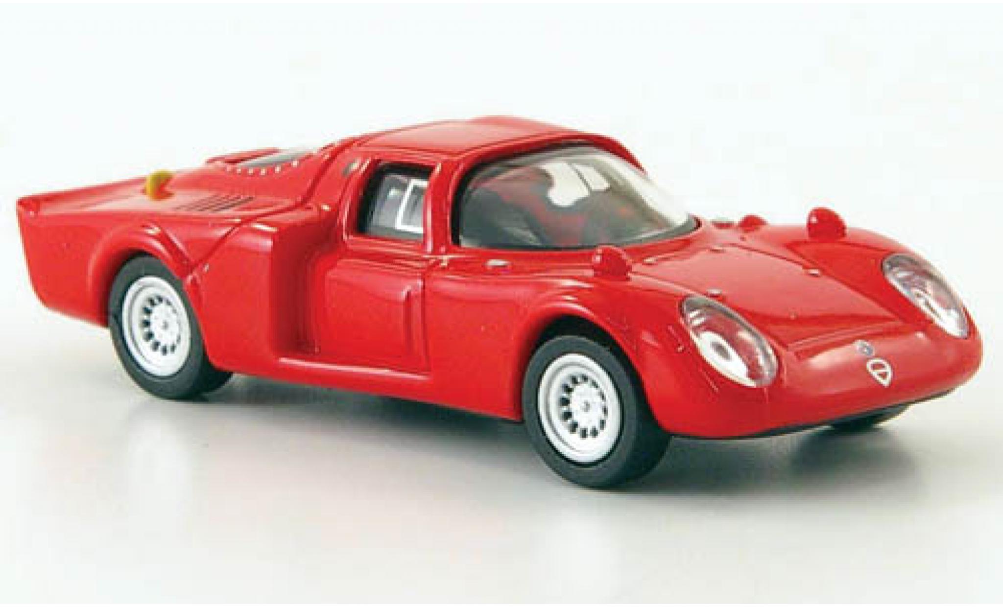 Alfa Romeo 33.2 1/87 Ricko Daytona rood 1968 modelauto