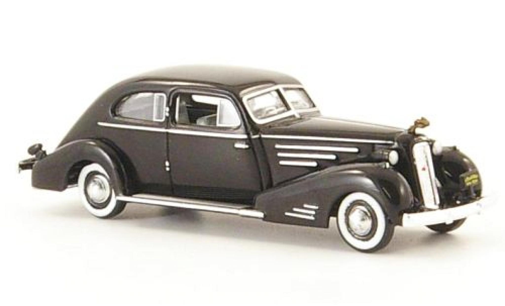 Cadillac V16 1/87 Ricko Aerodynamic Coupe zwart 1934 modelauto