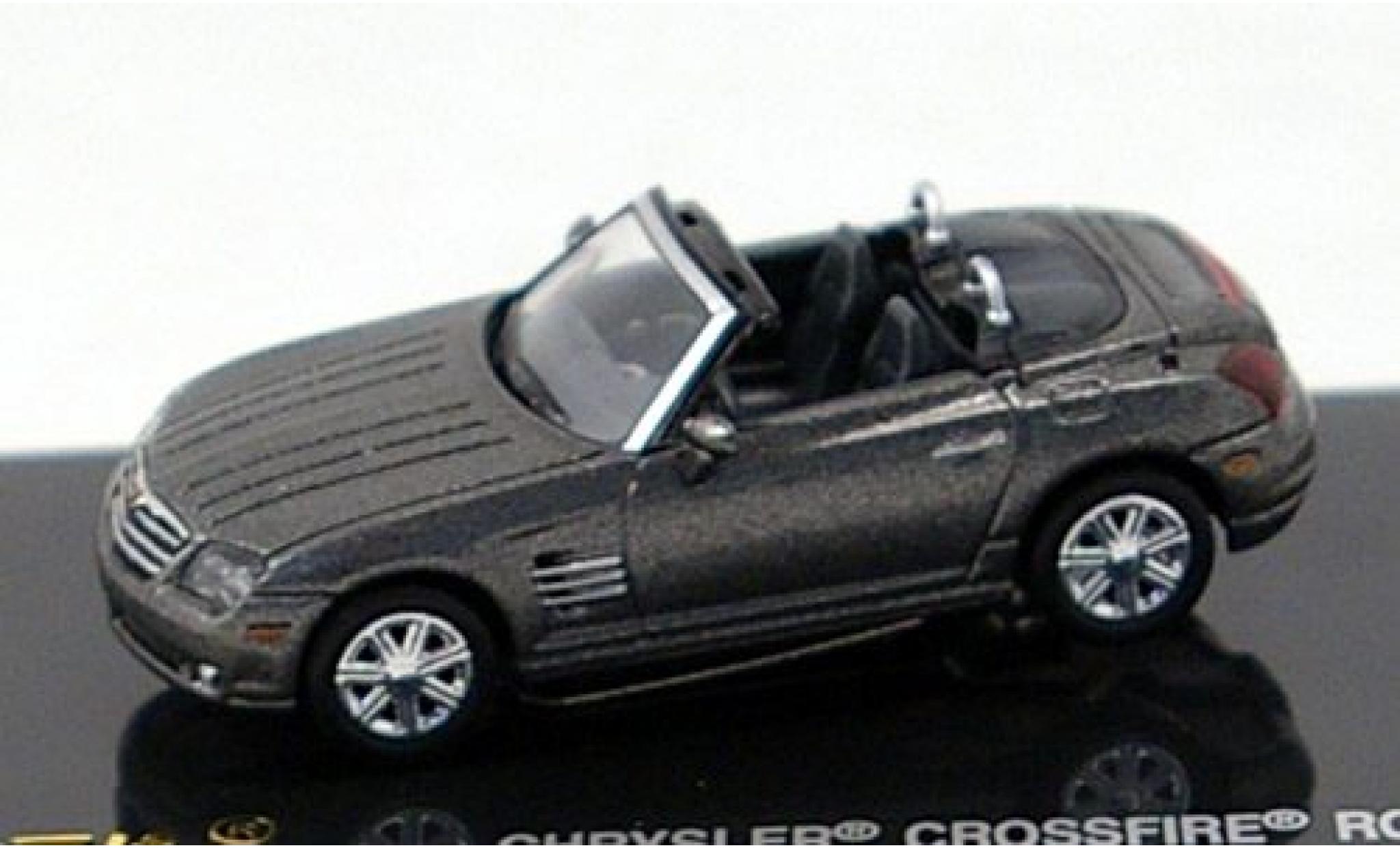 Chrysler Crossfire 1/87 Ricko Roadster metallic grijs modelauto