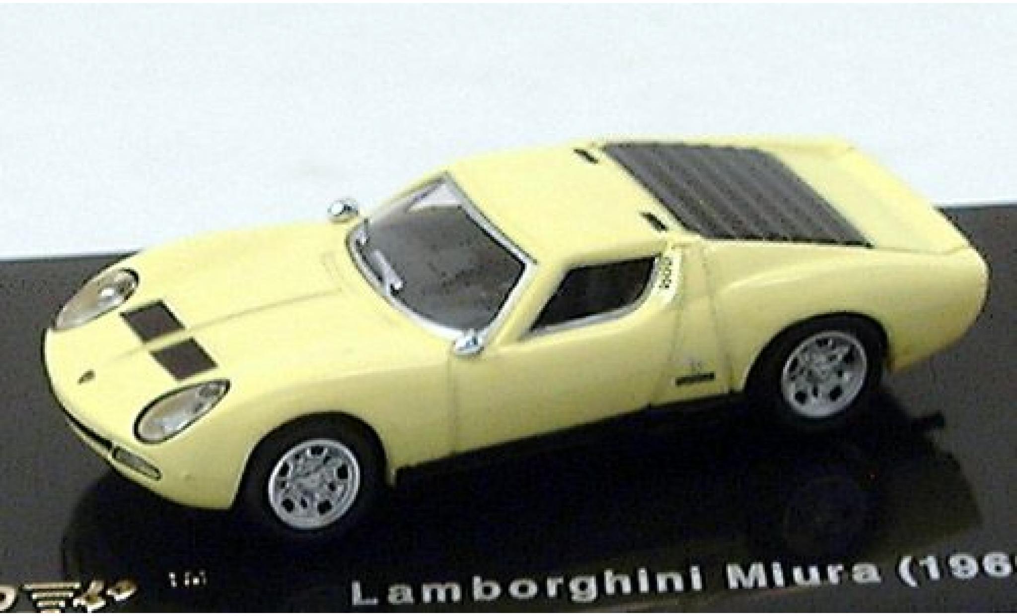 Lamborghini Miura 1/87 Ricko geel 1966 modelauto