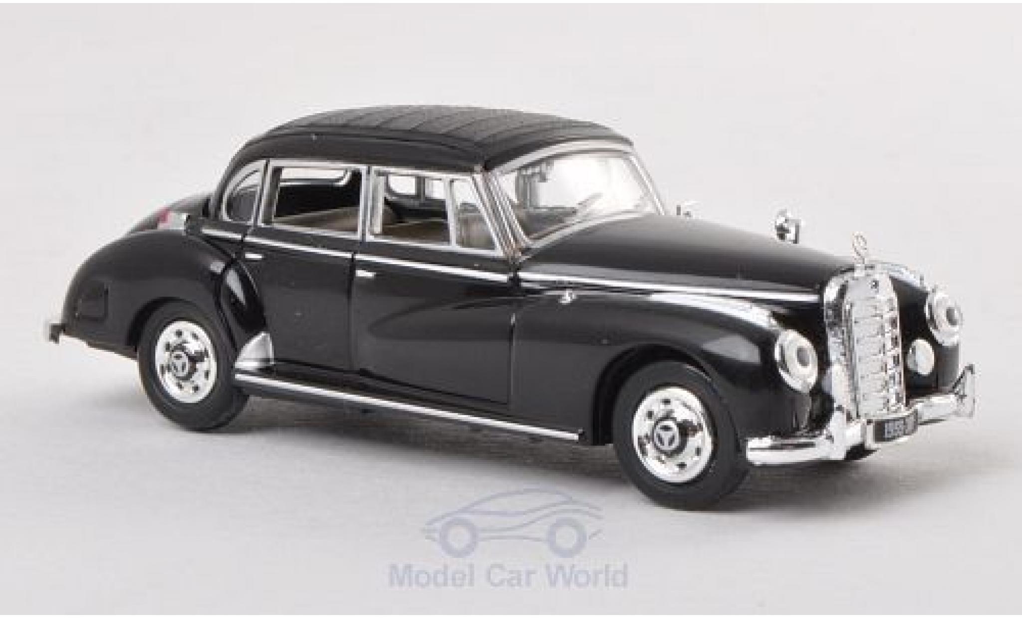 Mercedes 300 1/87 Ricko c (W186) zwart 1955 ohne Vitrine modelauto