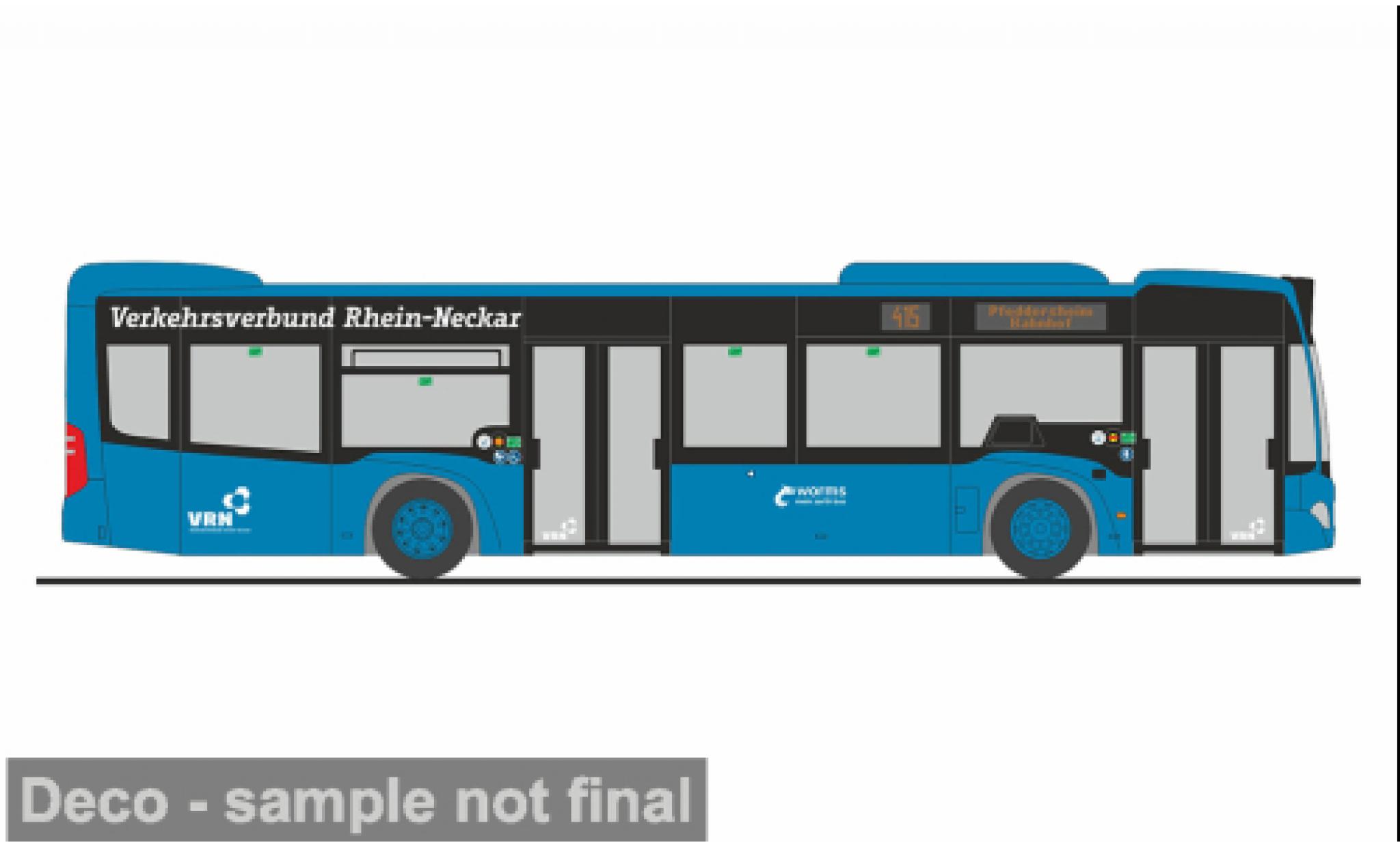 Mercedes Citaro 1/87 Rietze 2012 Omnibus Zarth Worms 1:87 modelauto