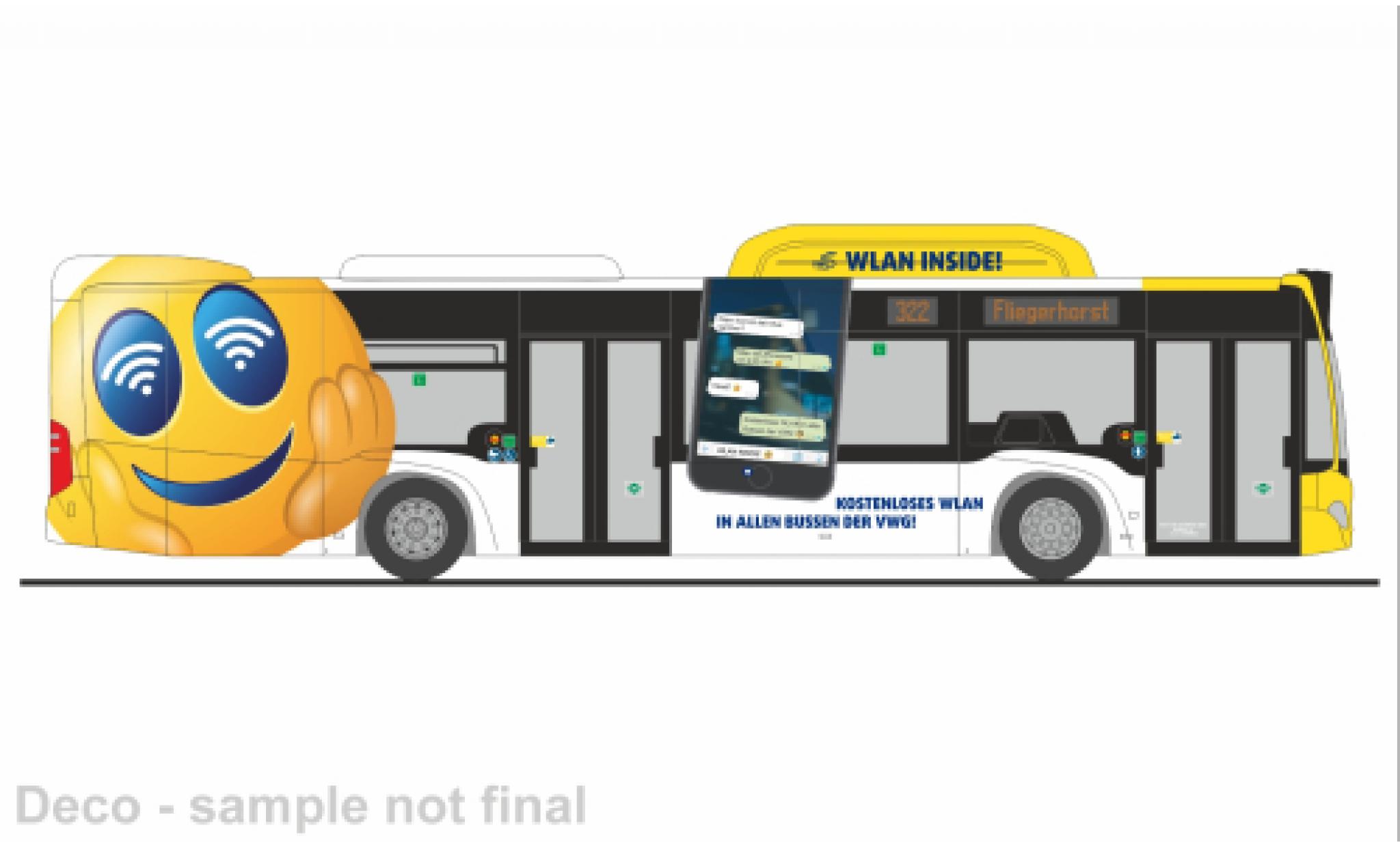 Mercedes Citaro 1/87 Rietze 2015 VWG Oldenburg 1:87 modelauto