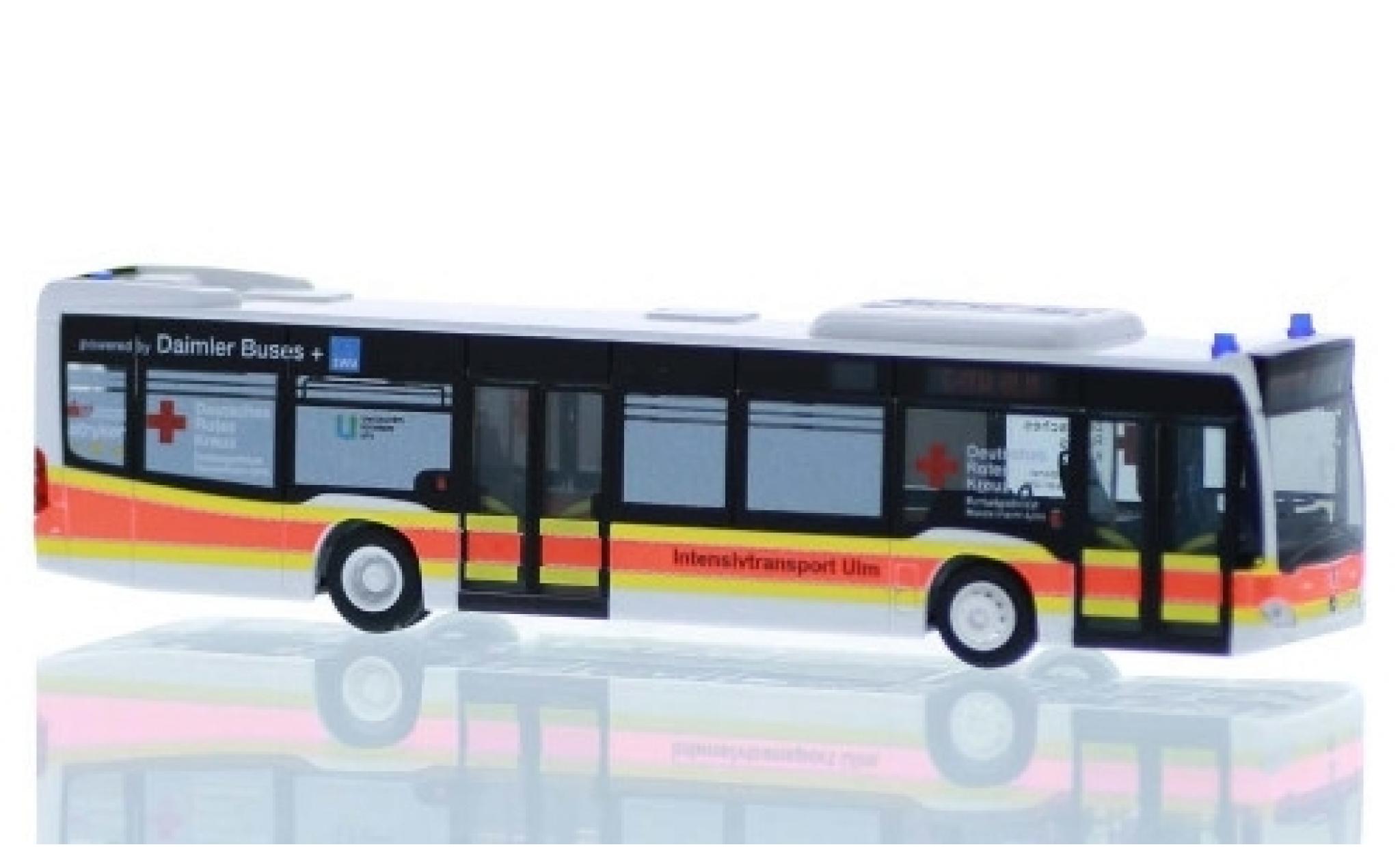Mercedes Citaro 1/87 Rietze DRK Ulm - Intensivtransport 2015 modelauto