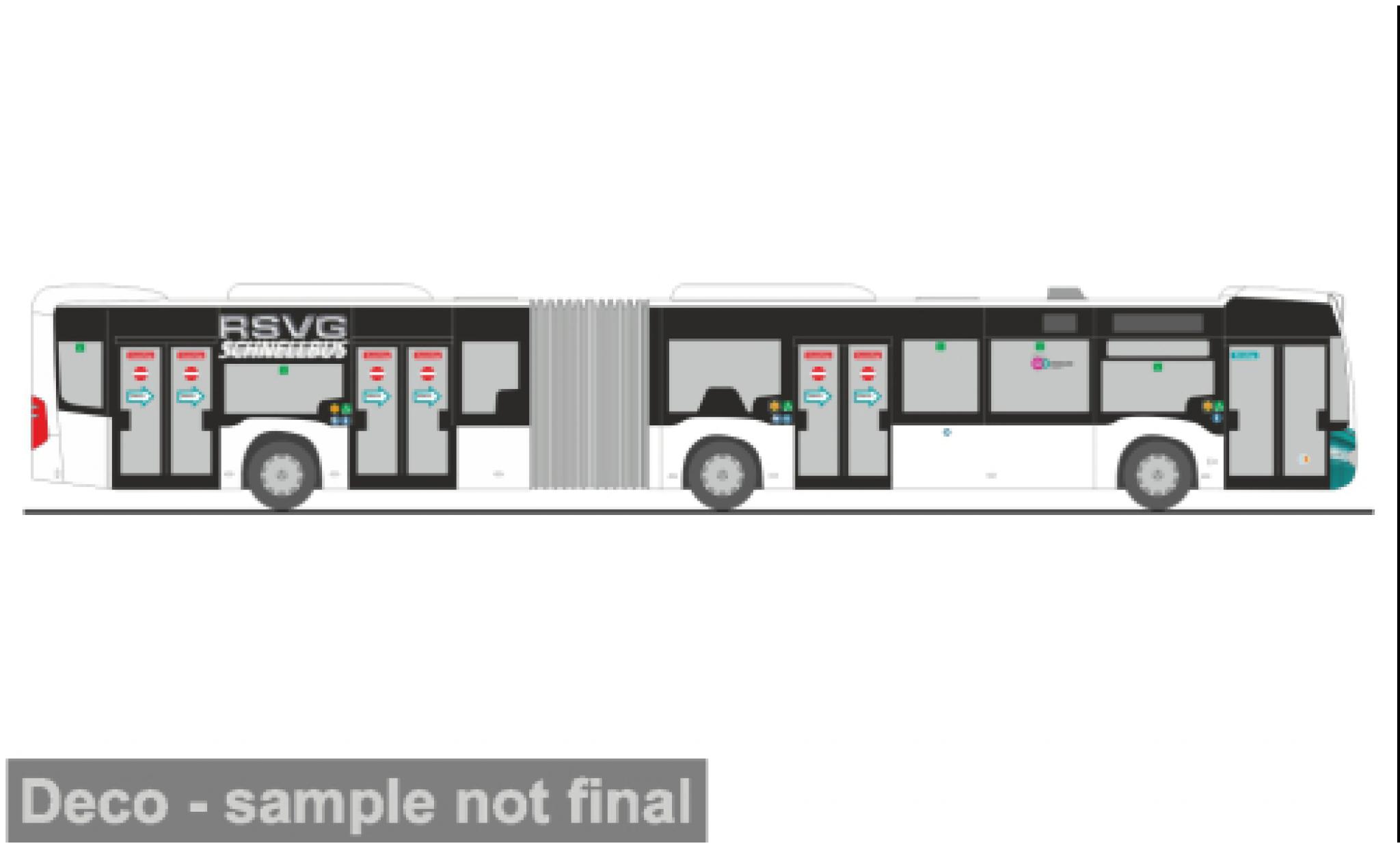 Mercedes Citaro 1/87 Rietze G 2012 RSVG Troisdorf 1:87 modelauto