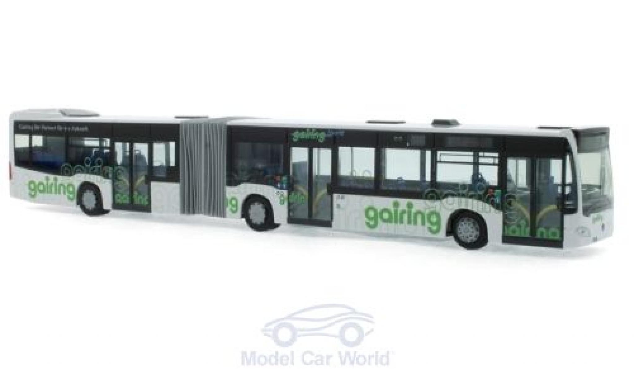 Mercedes Citaro 1/87 Rietze G Hybrid Gairing Omnibusverkehr Neu-Ulm 2015 modelauto