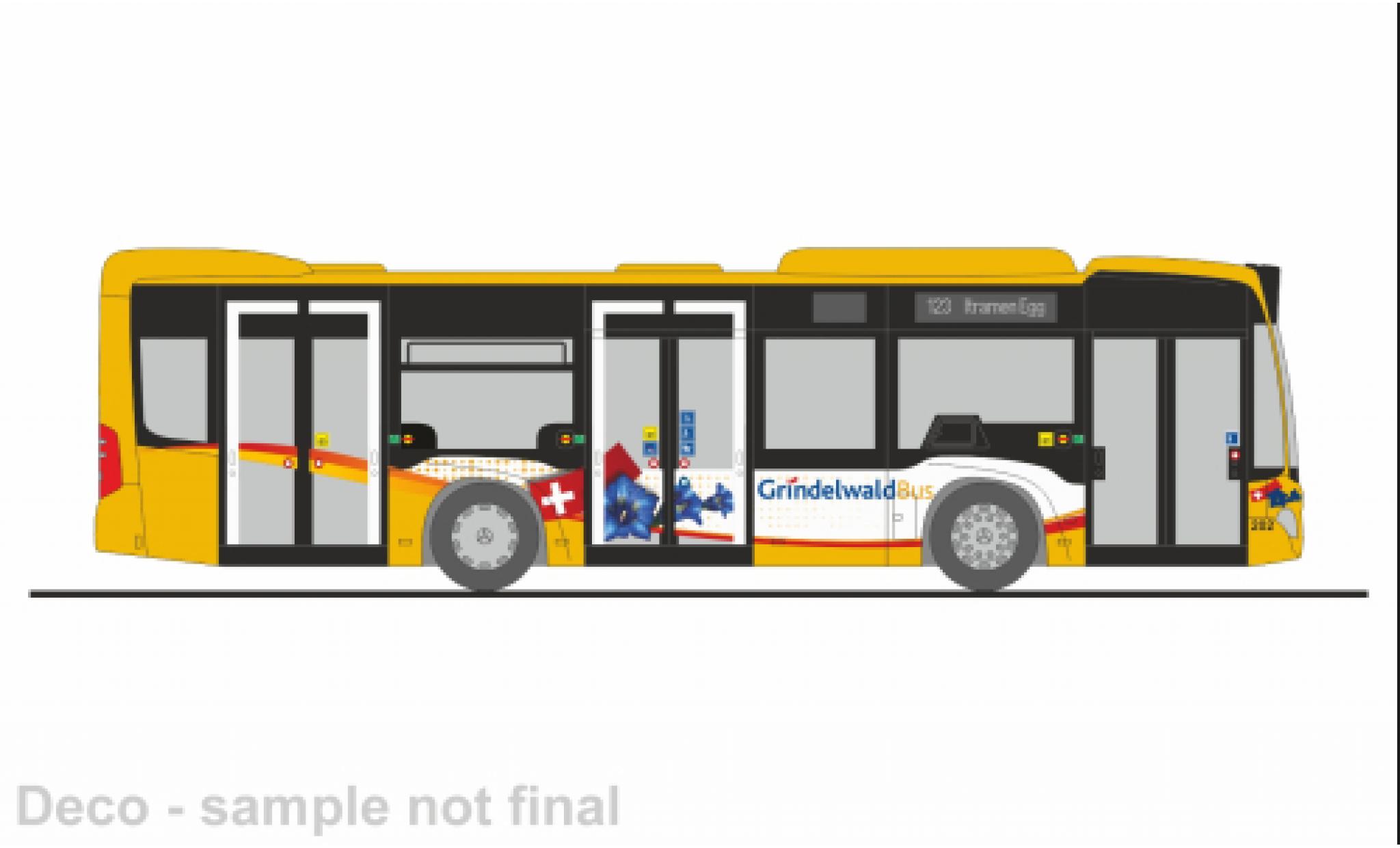 Mercedes Citaro 1/87 Rietze K 2012 Grindelwald (CH) 1:87 modelauto