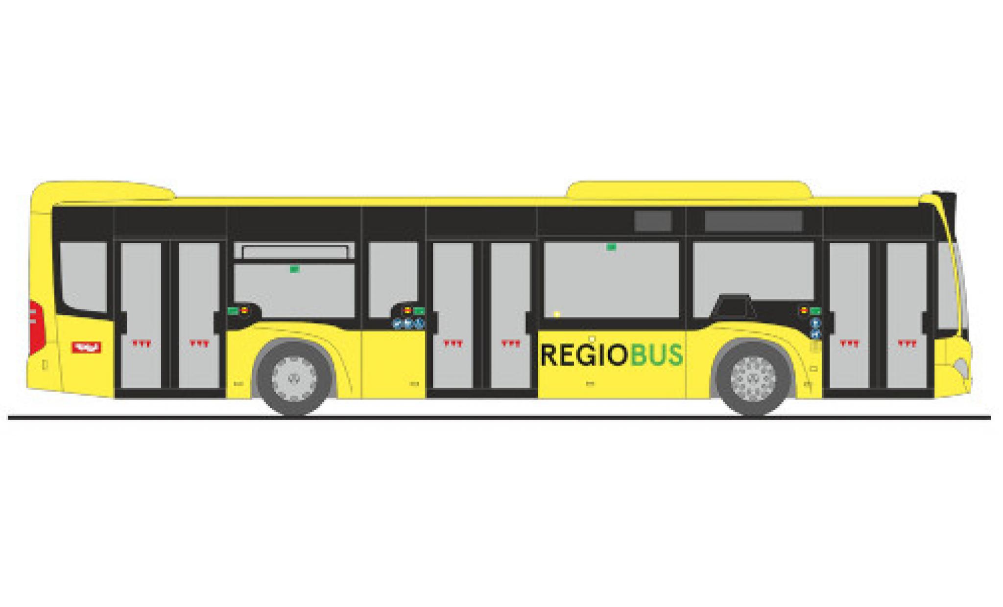Mercedes Citaro 1/87 Rietze Zillertalbahn Regiobus 2015 modelauto