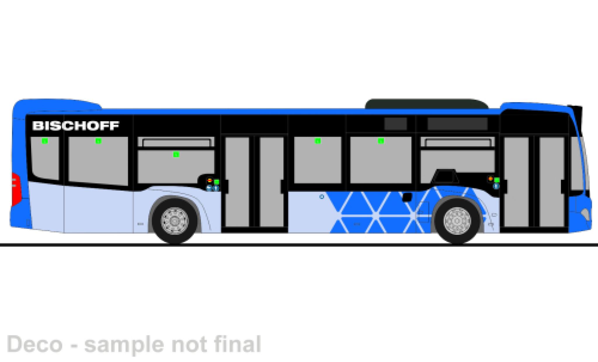 Mercedes Citaro 1/87 Rietze Bischoff - Touristik Fiersbach 2012 modelauto