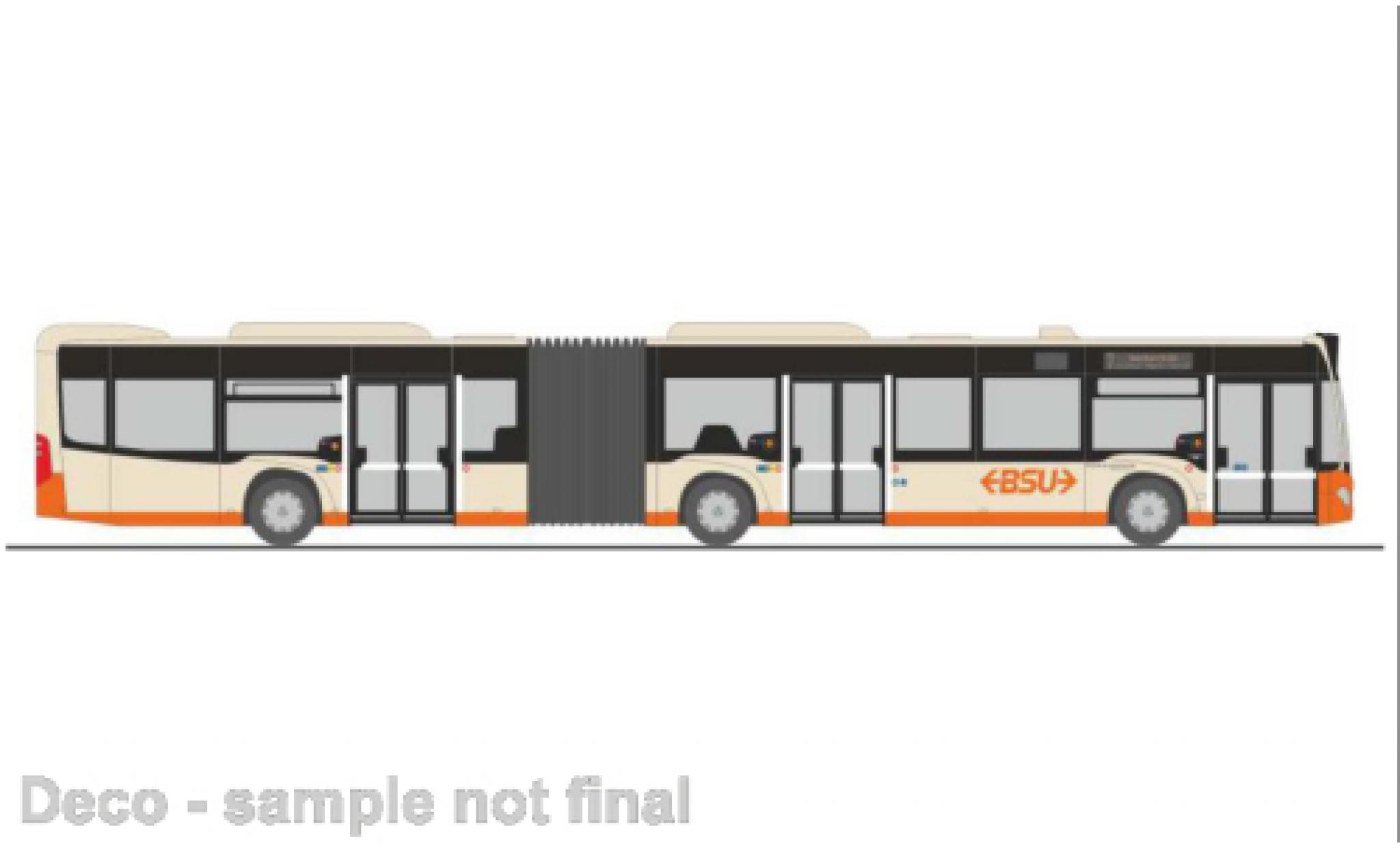 Mercedes Citaro 1/87 Rietze G BSU - Solothurn (CH) 2015 modelauto