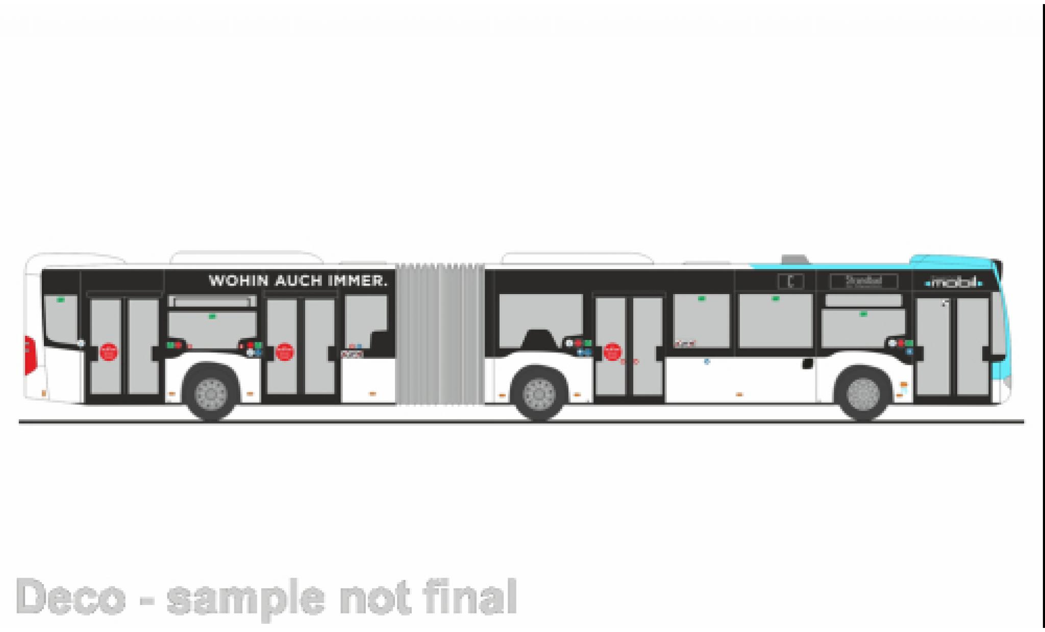 Mercedes Citaro 1/87 Rietze G Klagenfurt Mobil (AT) 2012 modelauto