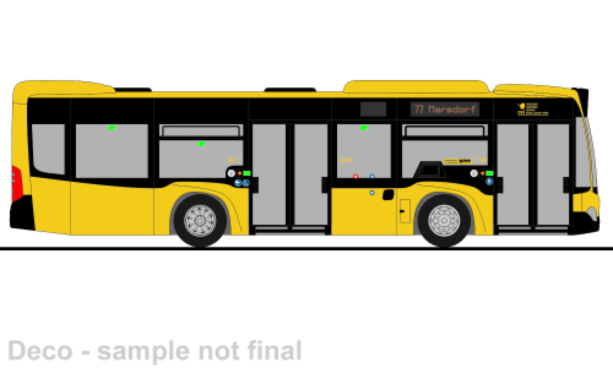 Mercedes Citaro 1/87 Rietze K DVB Dresden 2012 modelauto