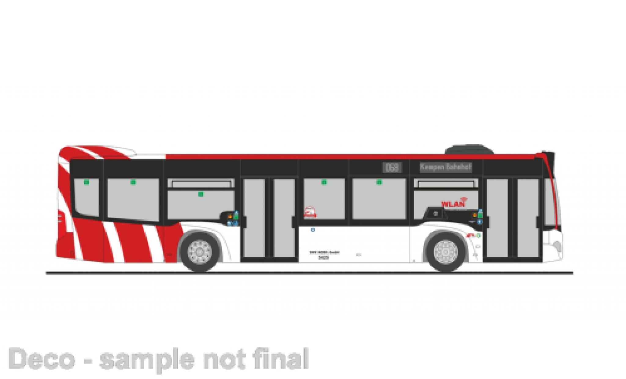 Mercedes Citaro 1/87 Rietze SWK mobil Krefeld 2015 modelauto